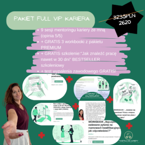 Pakiet Full VIP Kariera - pakiet świąteczny promocyjny